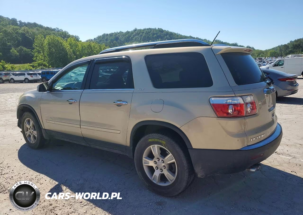 2008 GMC Acadia Slt-1 VIN:1GKEV23758J117708 - 2