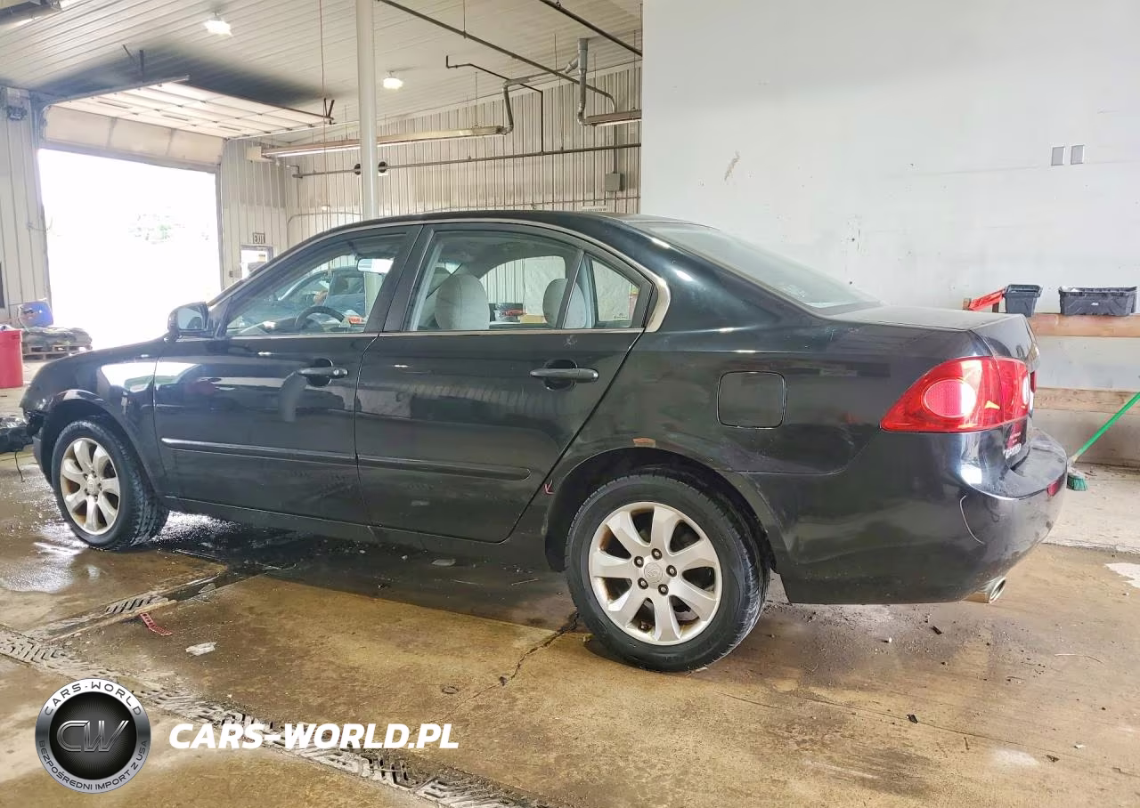 2006 Kia Optima Lx VIN:KNAGE124865026375 - 2
