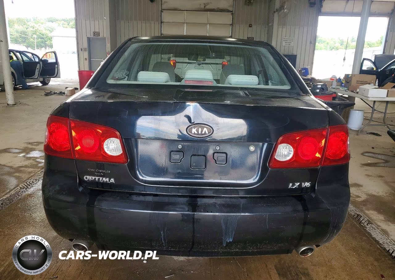 2006 Kia Optima Lx VIN:KNAGE124865026375 - 6