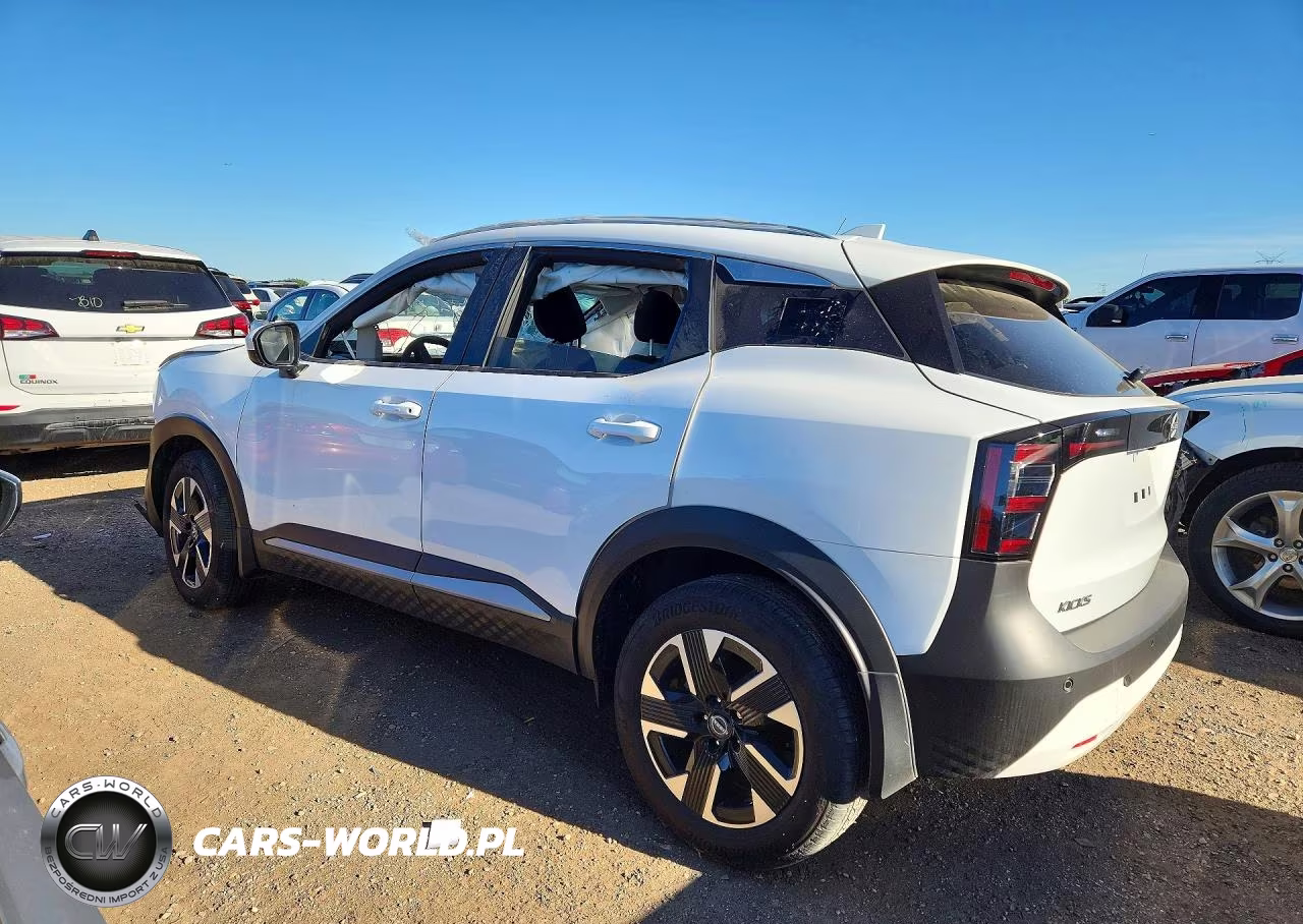 2025 Nissan Kicks Sv VIN:3N8AP6CB6SL409369 - 2