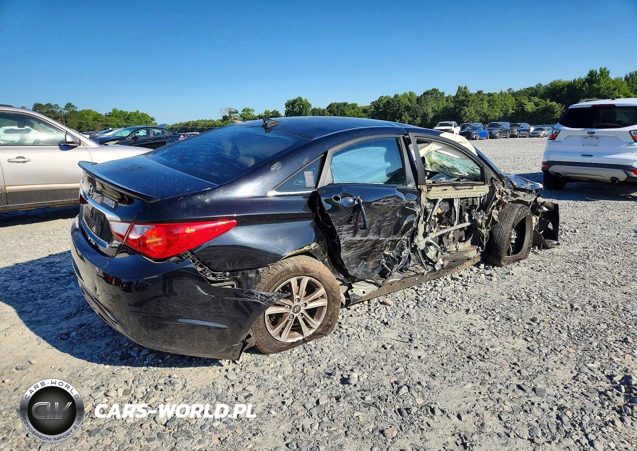 2013 Hyundai Sonata Gls VIN:5NPEB4AC1DH638301 - 3
