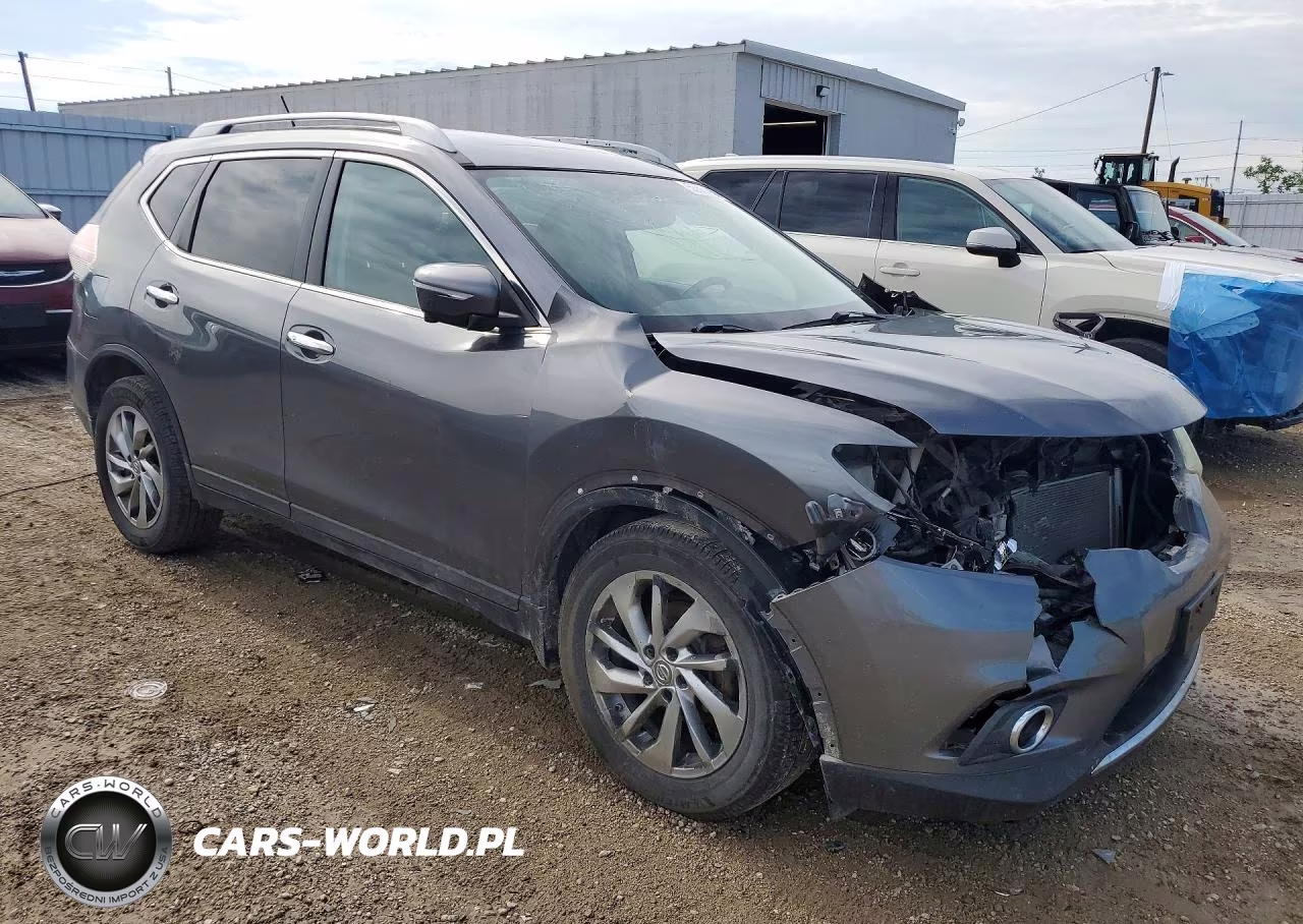 2015 Nissan Rogue Sl VIN:5N1AT2MV5FC759355 - 4