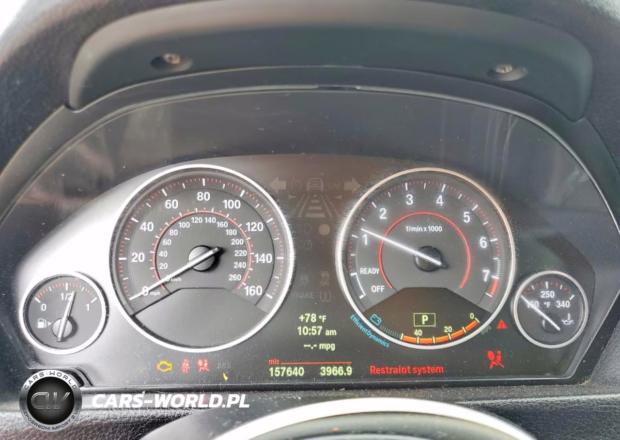 2013 BMW 328 Xi Sulev VIN:WBA3B5G58DNS01253 - 9
