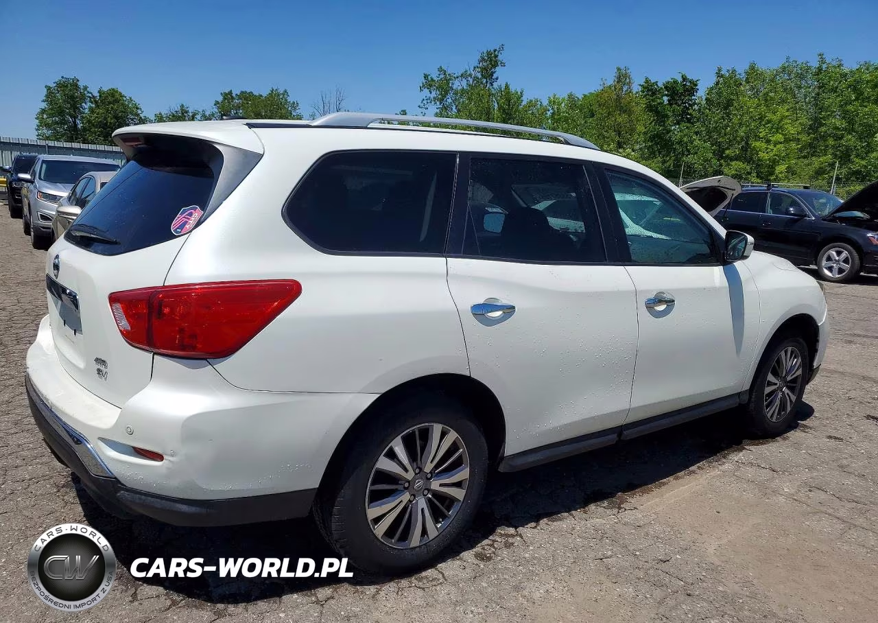 2017 Nissan Pathfinder Sv VIN:5N1DR2MM0HC648489 - 3