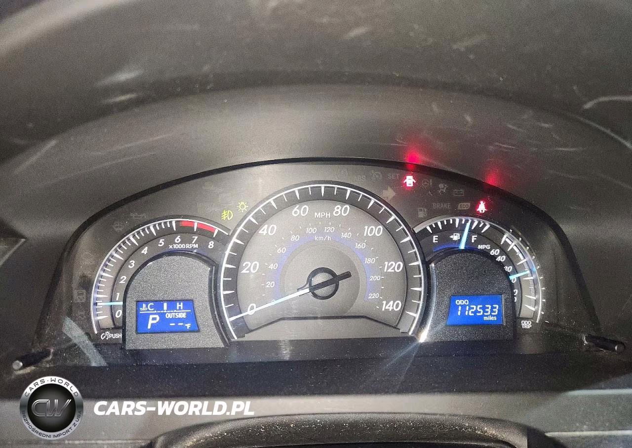 2012 Toyota Camry Xle VIN:4T4BF1FK0CR231386 - 9
