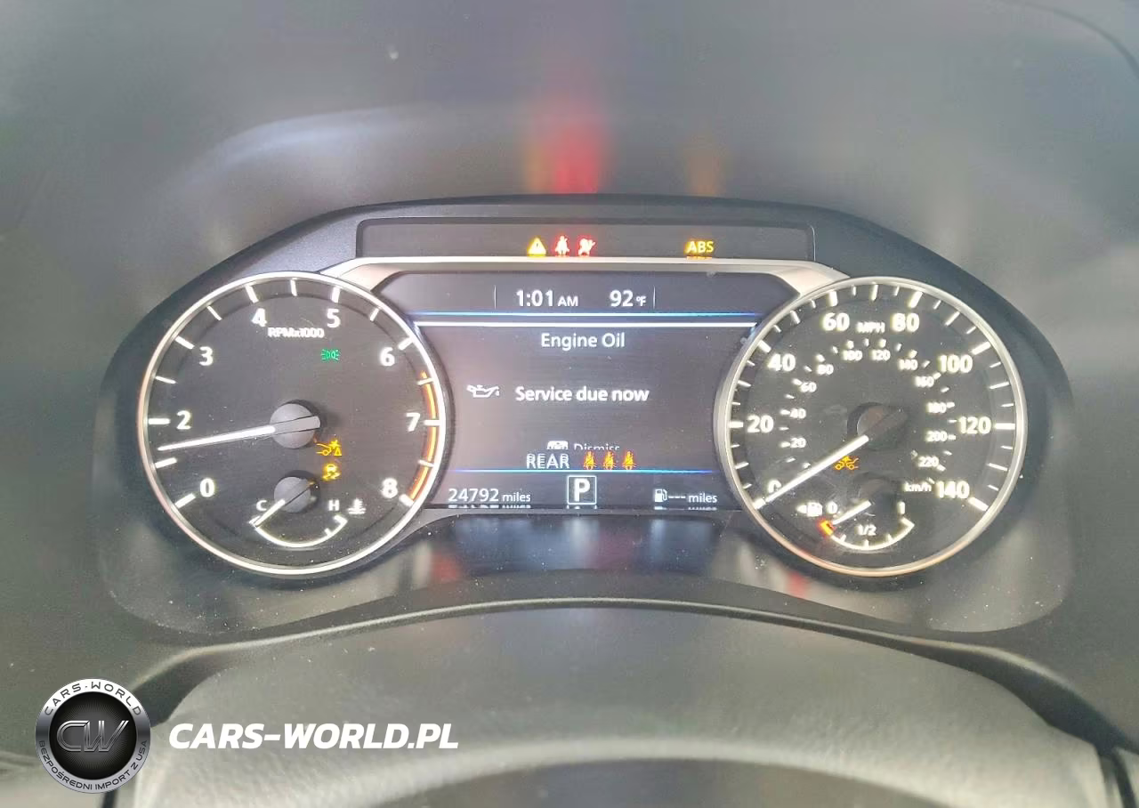 2025 Nissan Altima Sv VIN:1N4BL4DV5SN340365 - 9