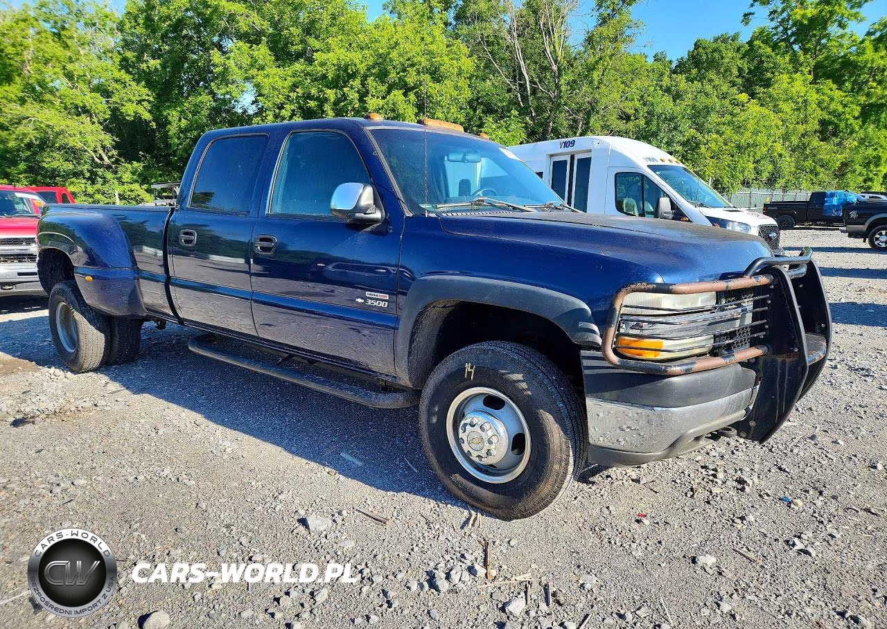 2002 Chevrolet Silverado K3500 VIN:1GCJK33192F121954 - 4