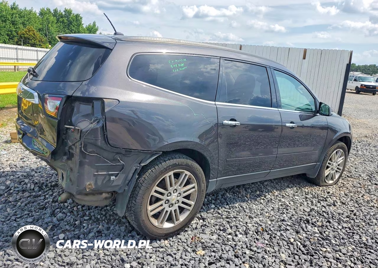 2015 Chevrolet Traverse Lt VIN:1GNKVGKD4FJ340720 - 3