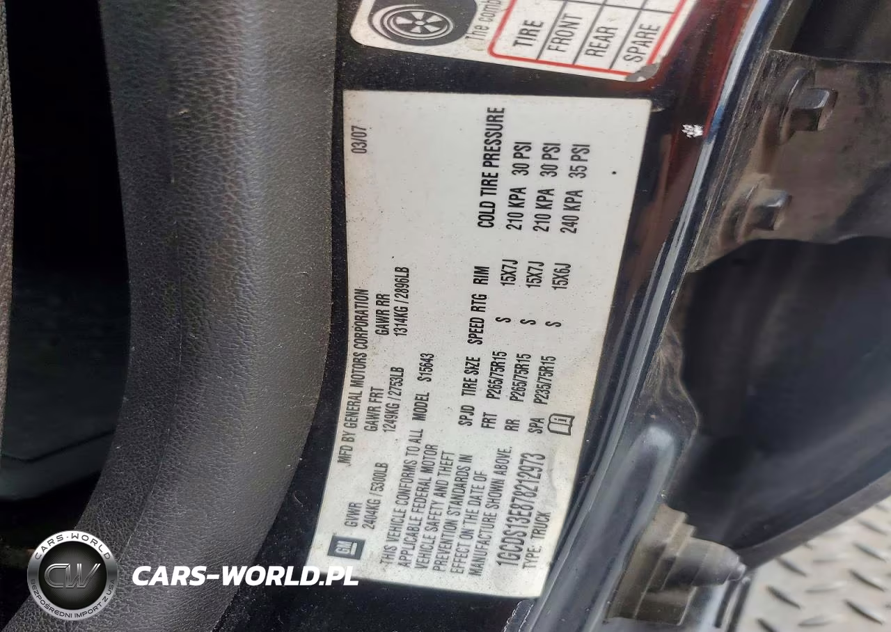 2007 Chevrolet Colorado Z71 VIN:1GCDS13E878212973 - 12