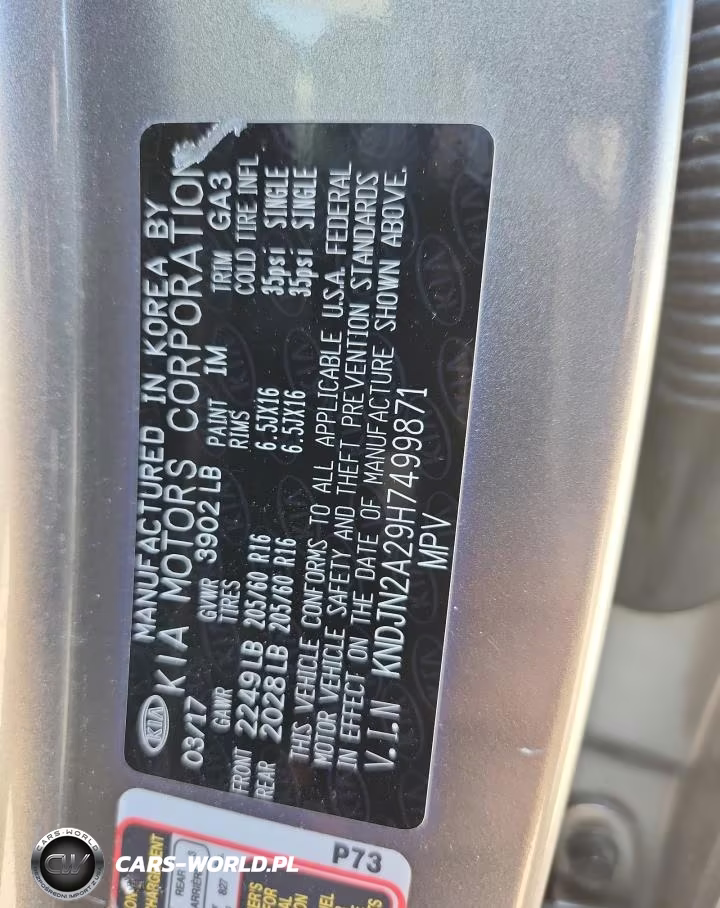 2017 Kia Soul Base VIN:KNDJN2A29H7499871 - 12