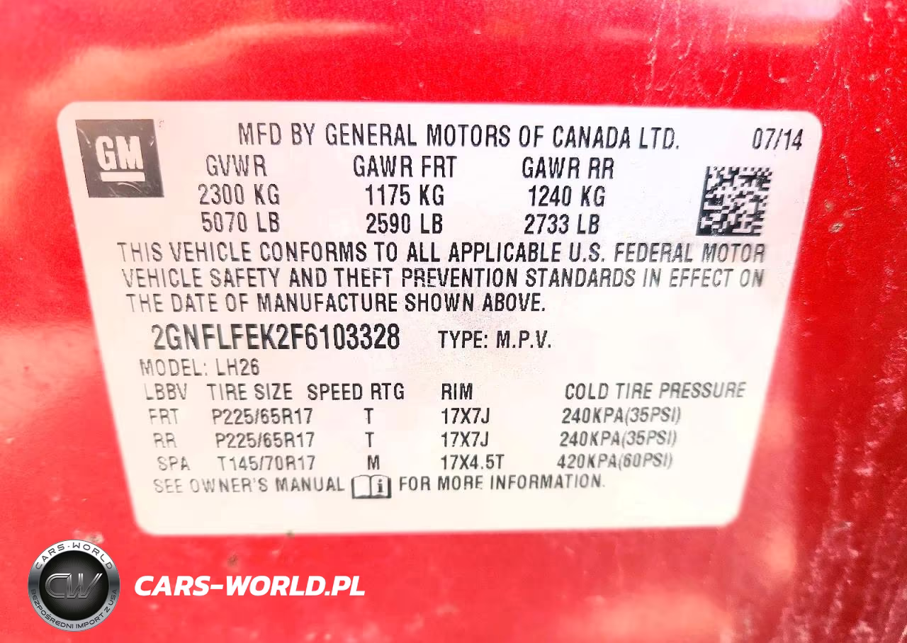 2015 Chevrolet Equinox Lt VIN:2GNFLFEK2F6103328 - 12