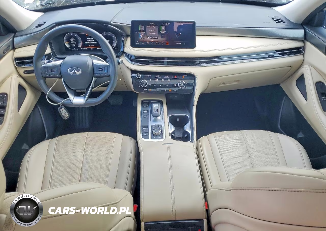 2023 Infiniti Qx60 Luxe VIN:5N1DL1FS9PC360458 - 8