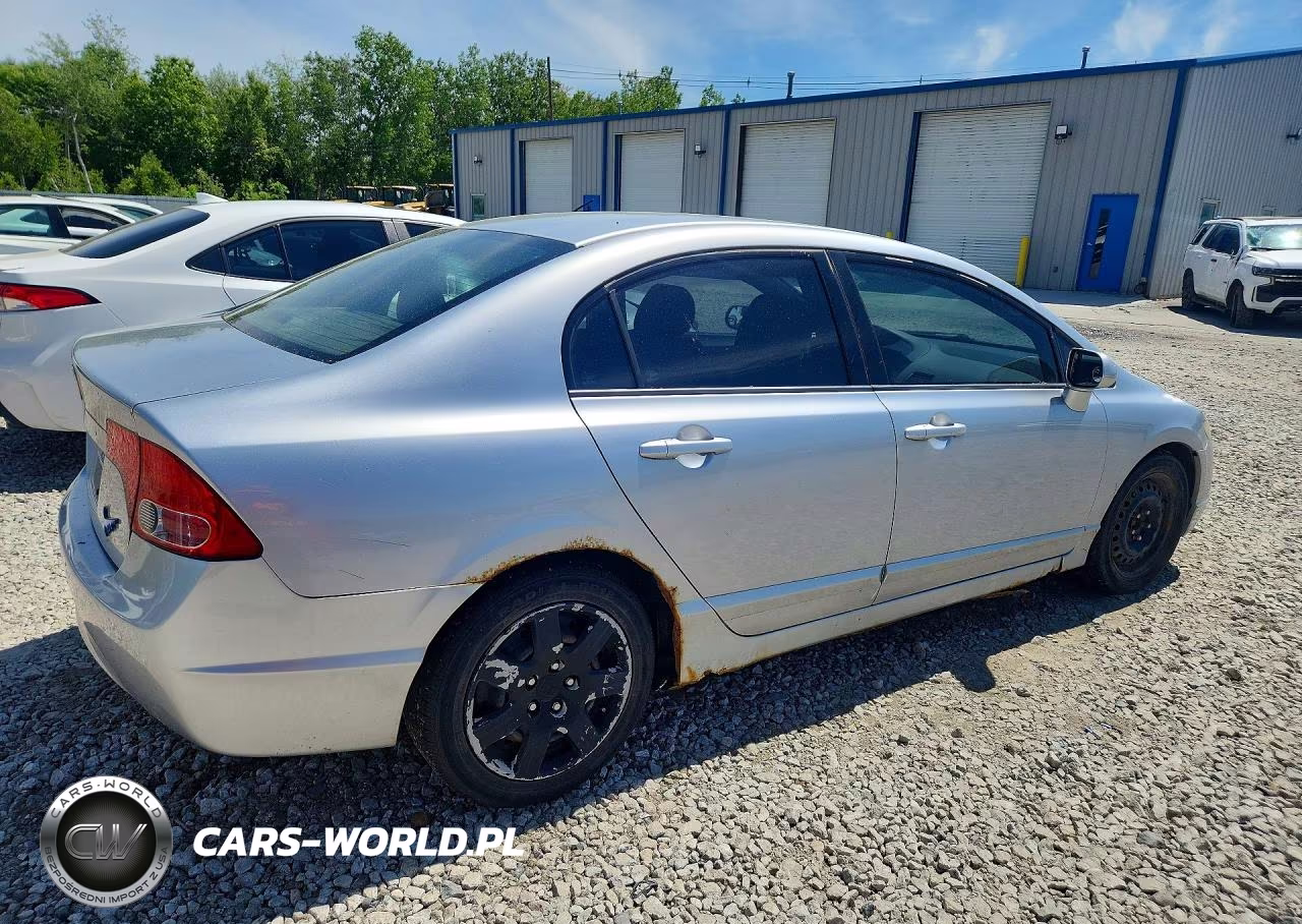 2008 Honda Civic Lx VIN:2HGFA16508H320329 - 3