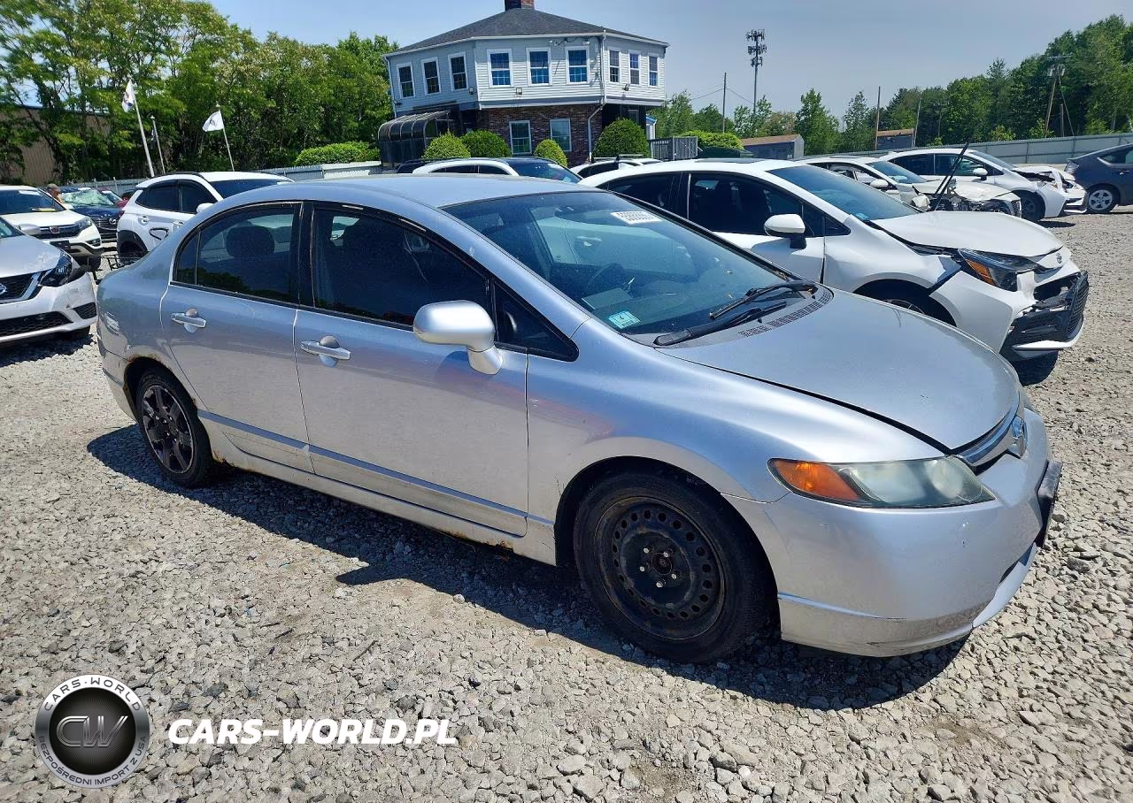 2008 Honda Civic Lx VIN:2HGFA16508H320329 - 4