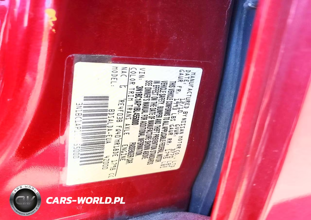 2011 Nissan Versa 1.8 S VIN:3N1BC1AP1BL455000 - 12