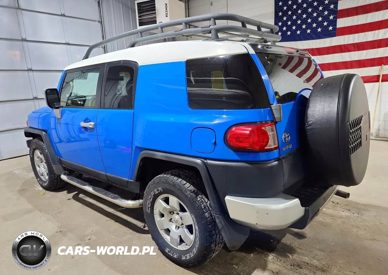 2007 Toyota Fj Cruiser Base VIN:JTEBU11F470008453 - 2