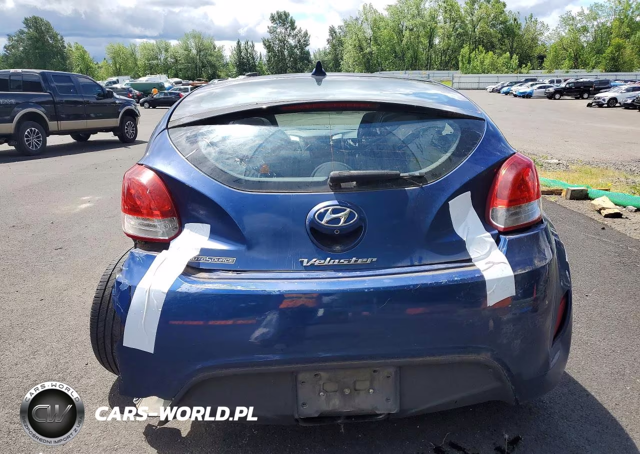 2016 Hyundai Veloster Base VIN:KMHTC6AD4GU274325 - 6