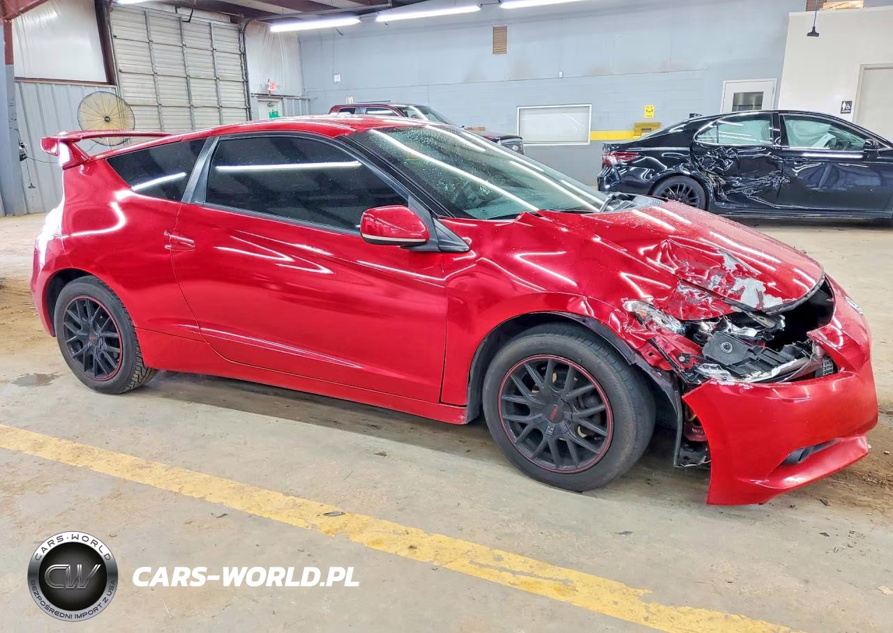 2012 Honda Cr-Z Ex VIN:JHMZF1D62CS001359 - 4