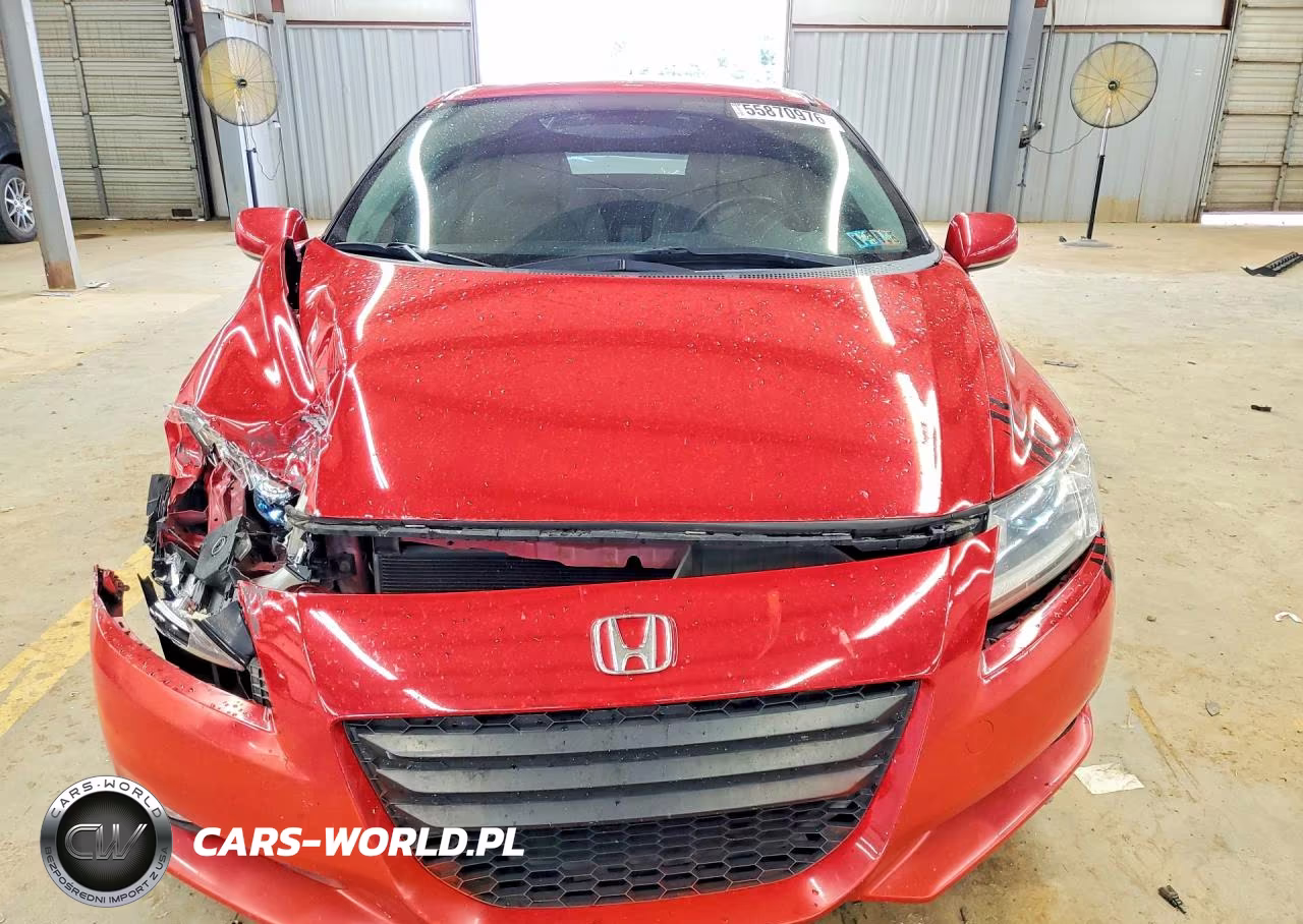 2012 Honda Cr-Z Ex VIN:JHMZF1D62CS001359 - 5