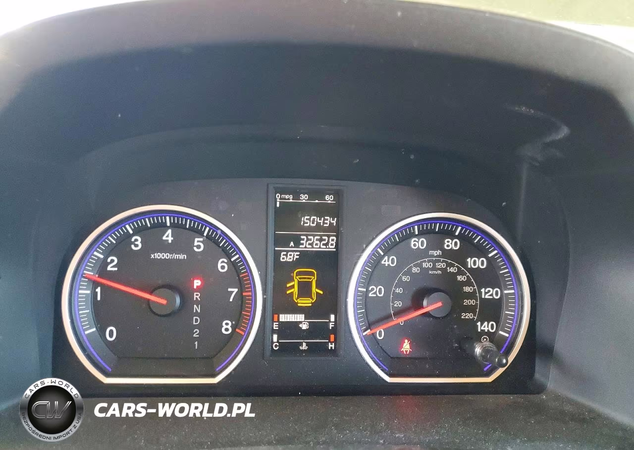 2008 Honda Cr-V Exl VIN:5J6RE48738L049196 - 9