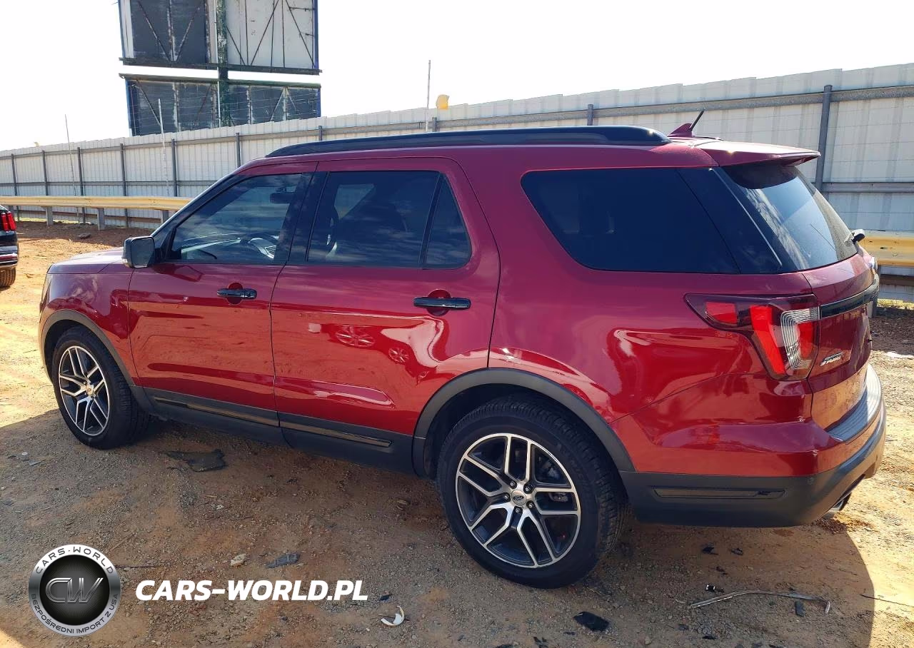 2019 Ford Explorer Sport VIN:1FM5K8GT2KGA08377 - 2