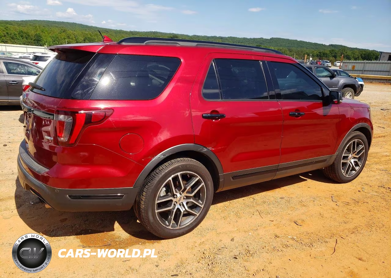 2019 Ford Explorer Sport VIN:1FM5K8GT2KGA08377 - 3