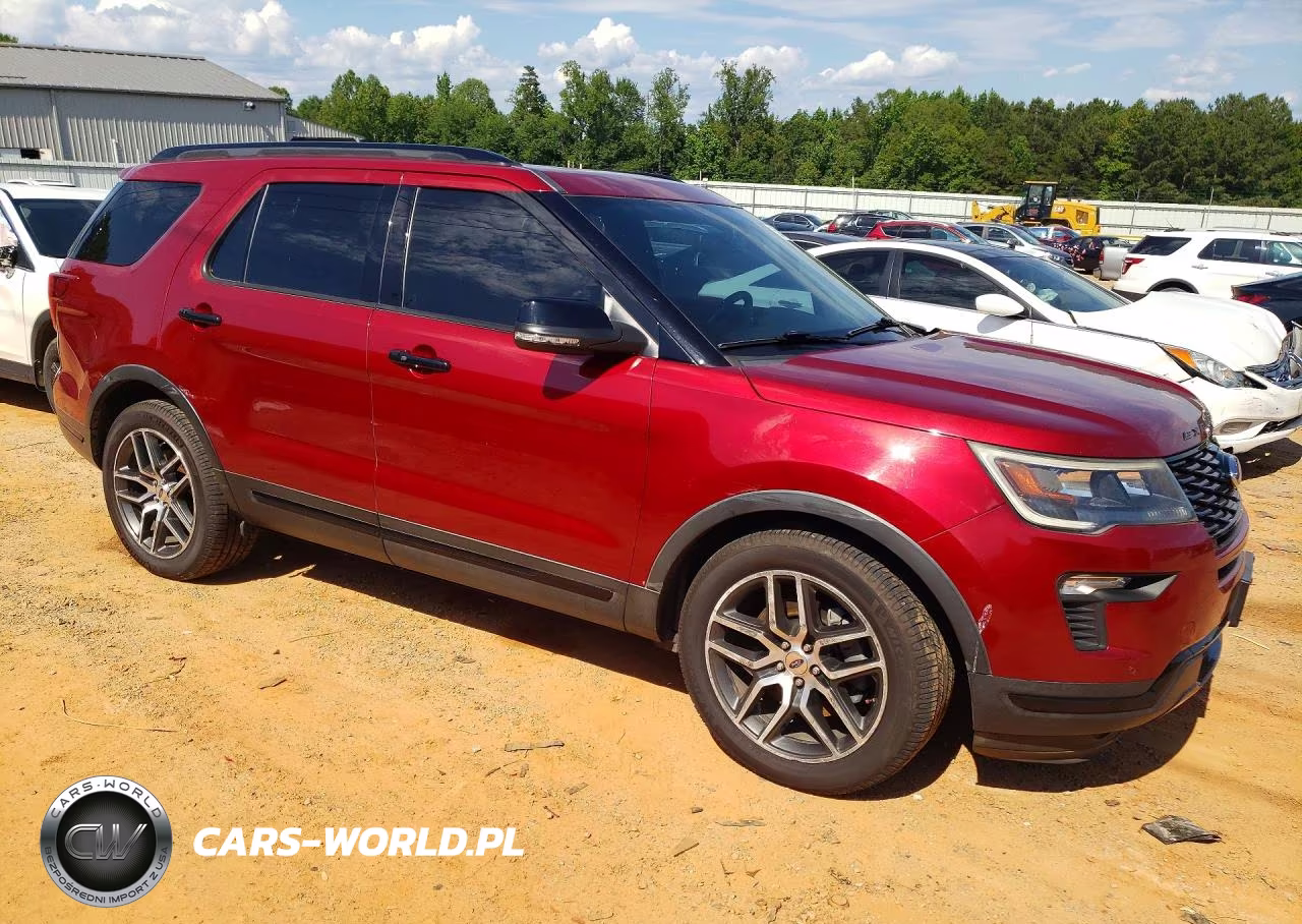 2019 Ford Explorer Sport VIN:1FM5K8GT2KGA08377 - 4
