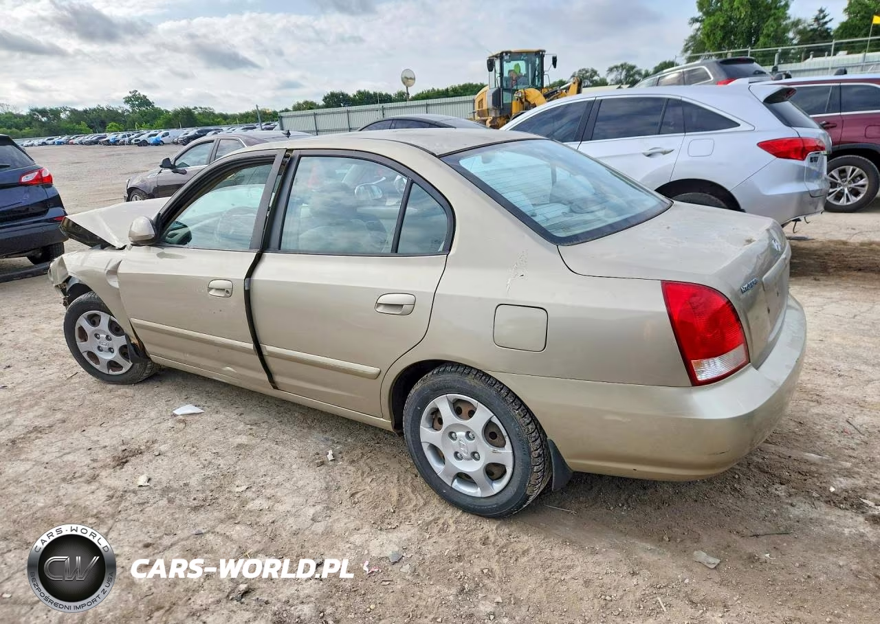 2003 Hyundai Elantra Gls VIN:KMHDN45D83U473840 - 2