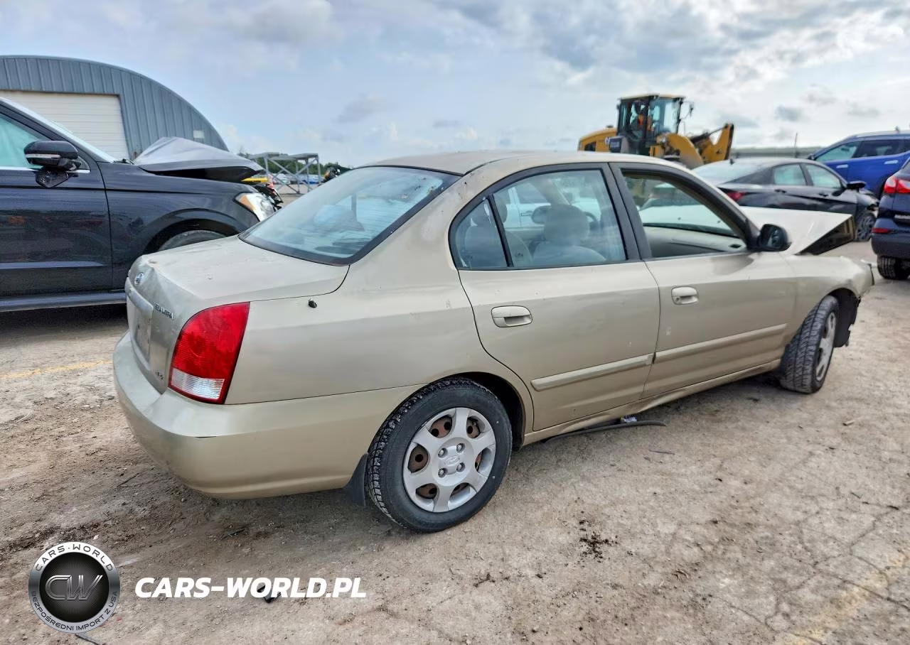 2003 Hyundai Elantra Gls VIN:KMHDN45D83U473840 - 3