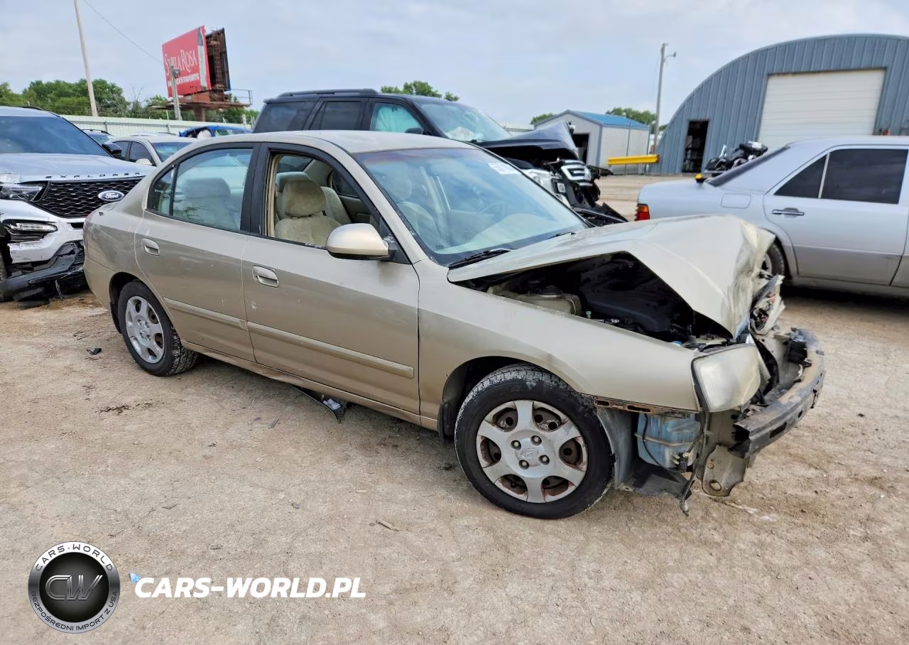 2003 Hyundai Elantra Gls VIN:KMHDN45D83U473840 - 4