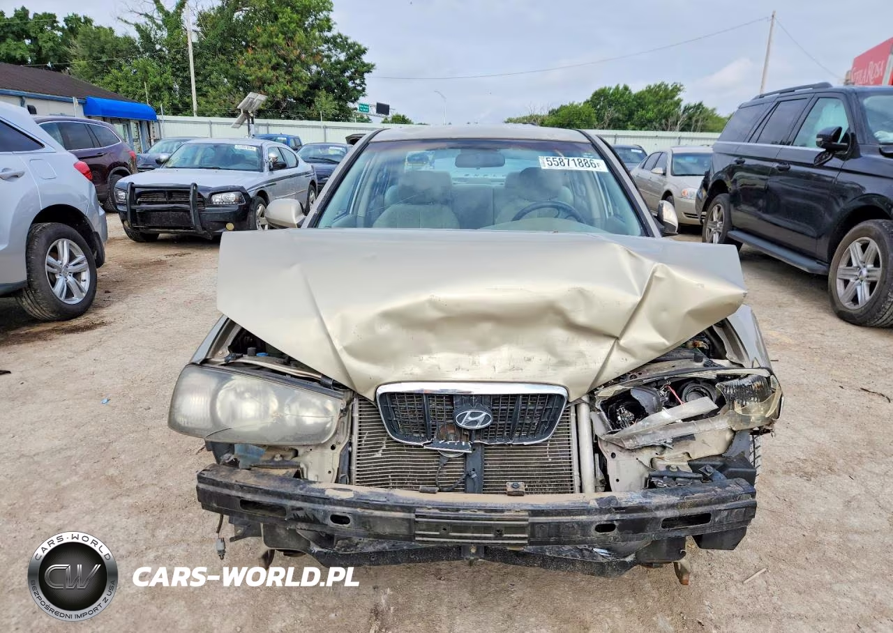 2003 Hyundai Elantra Gls VIN:KMHDN45D83U473840 - 5