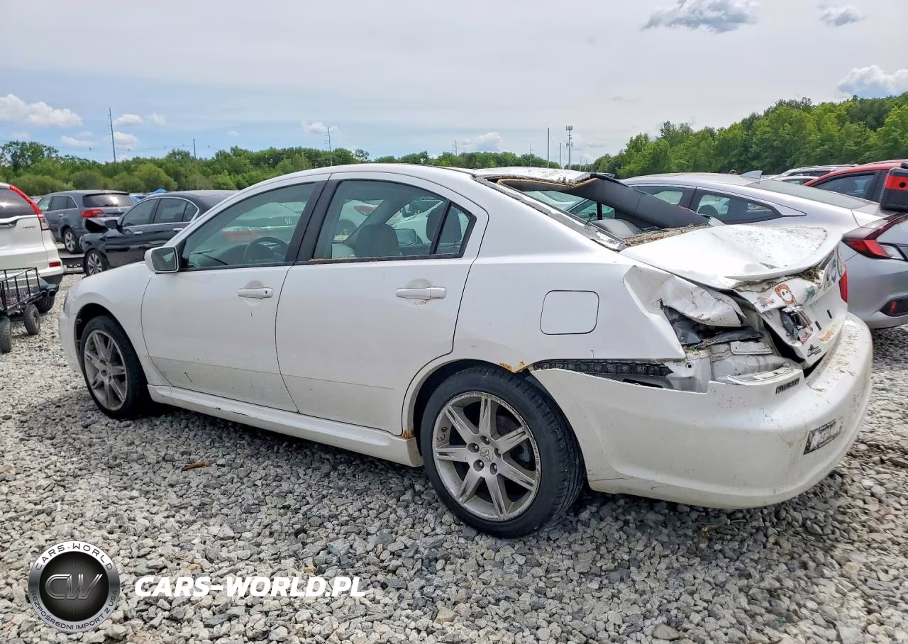 2010 Mitsubishi Galant Es VIN:4A32B3FF5AE006703 - 2