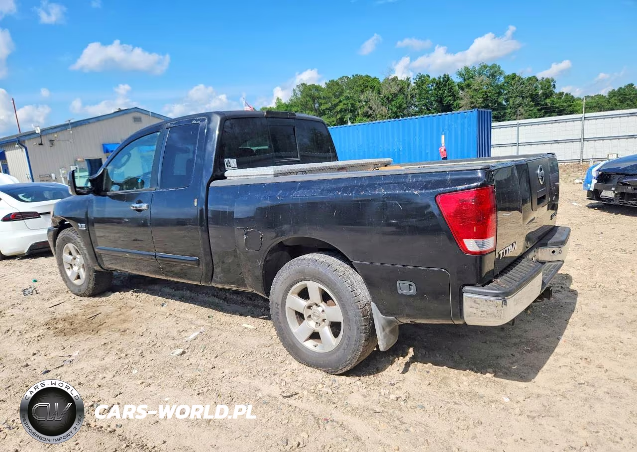 2004 Nissan Titan Xe VIN:1N6AA06A44N573104 - 2