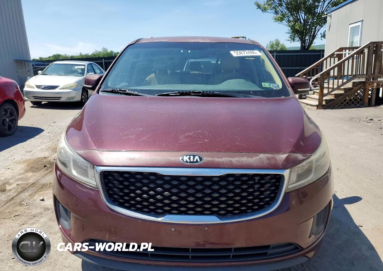2015 Kia Sedona Lx VIN:KNDMB5C17F6060196 - 5