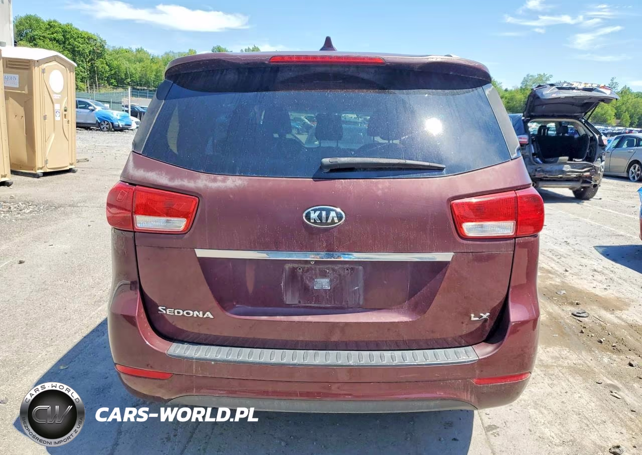 2015 Kia Sedona Lx VIN:KNDMB5C17F6060196 - 6