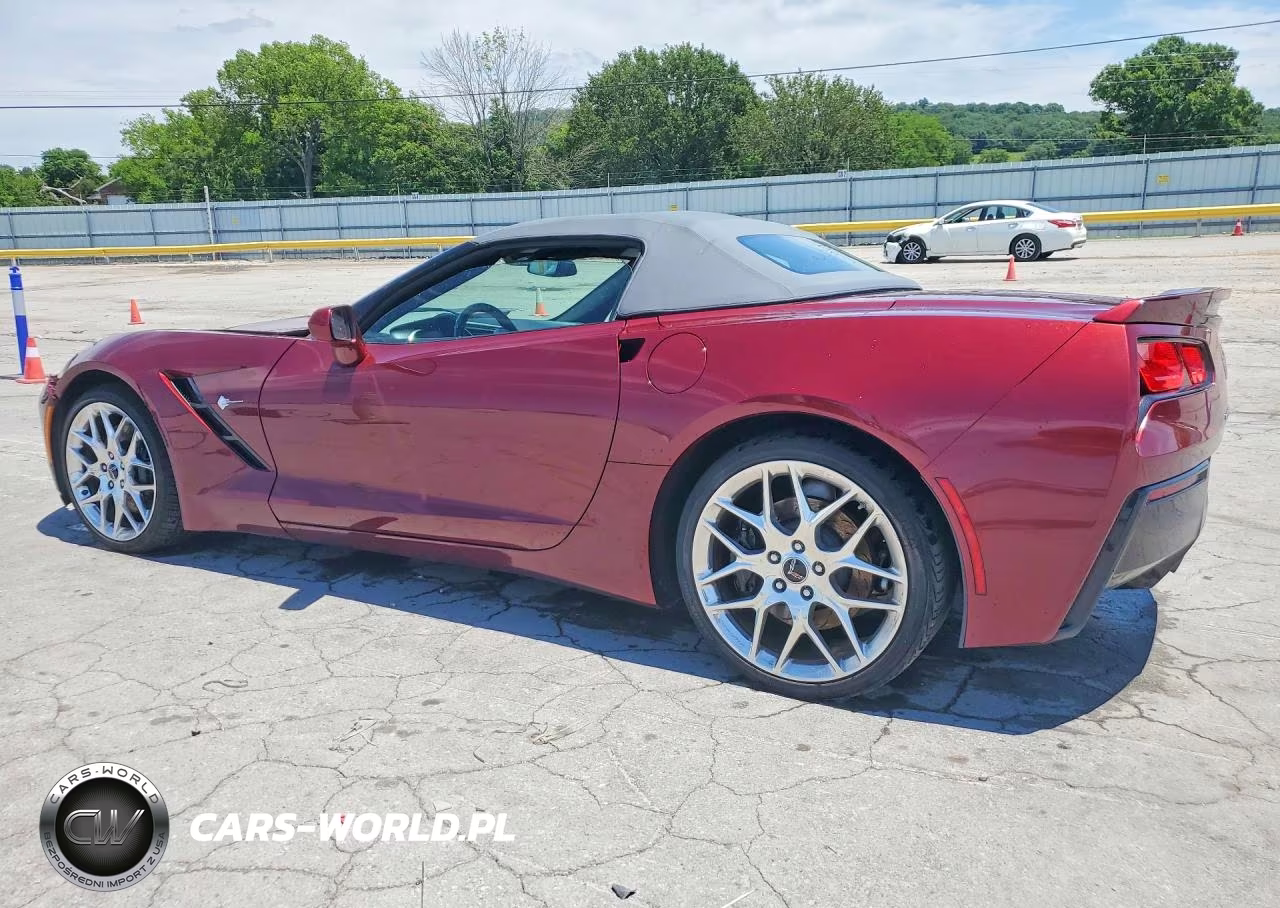 2019 Chevrolet Corvette Stingray Z51 2Lt VIN:1G1YK3D70K5101754 - 2