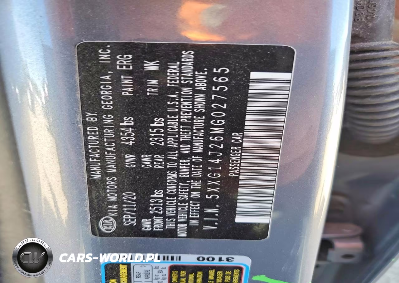 2021 Kia K5 Lxs VIN:5XXG14J26MG027565 - 12