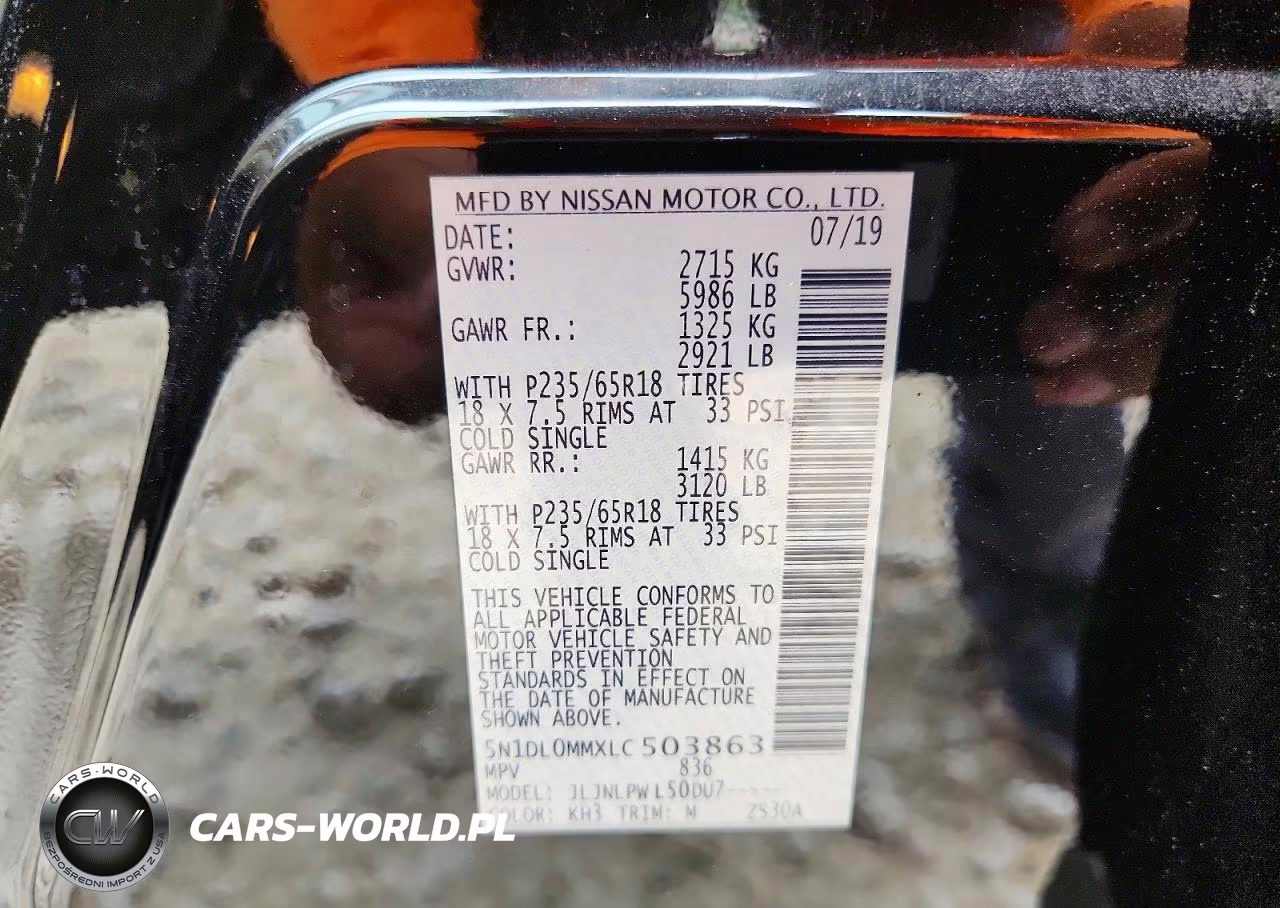 2020 Infiniti Qx60 Pure VIN:5N1DL0MMXLC503863 - 13