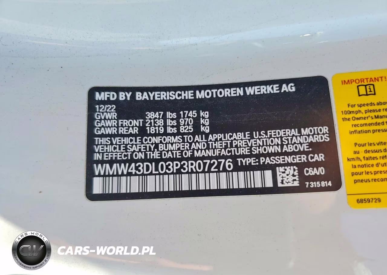 2023 Mini Cooper S VIN:WMW43DL03P3R07276 - 12