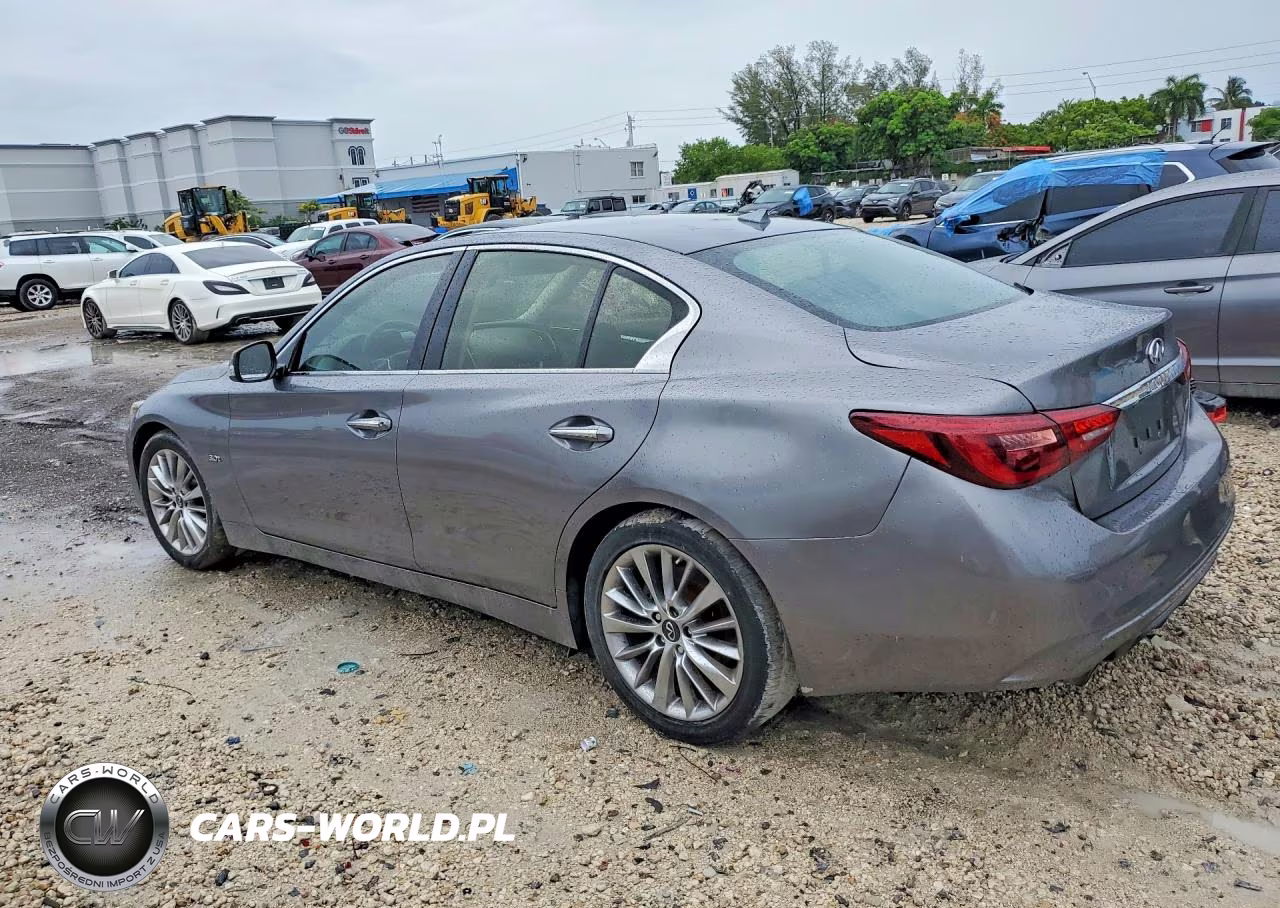 2019 Infiniti Q50 3.0T Luxe VIN:JN1EV7AR9KM553158 - 2