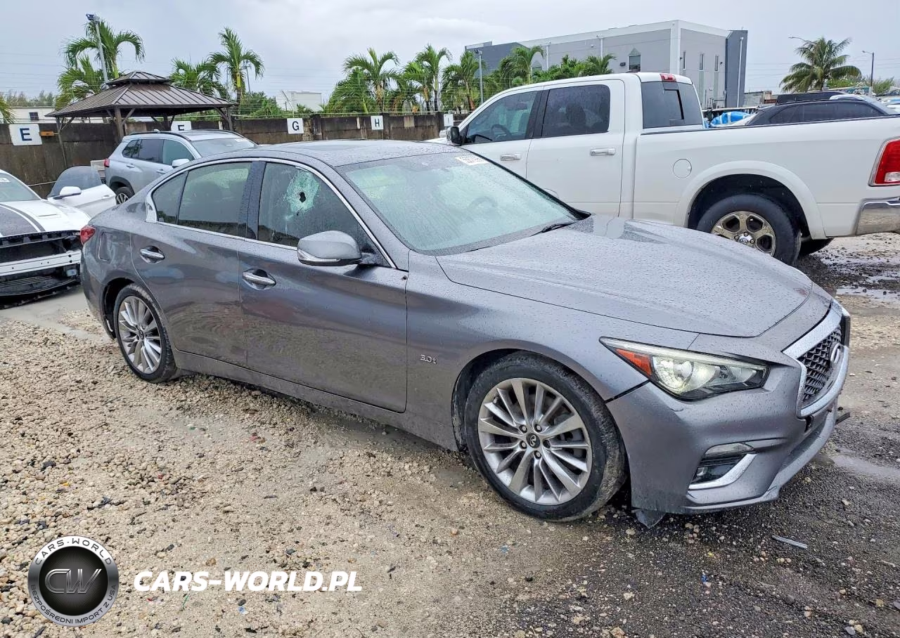 2019 Infiniti Q50 3.0T Luxe VIN:JN1EV7AR9KM553158 - 4