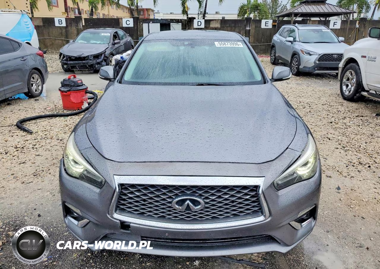 2019 Infiniti Q50 3.0T Luxe VIN:JN1EV7AR9KM553158 - 5