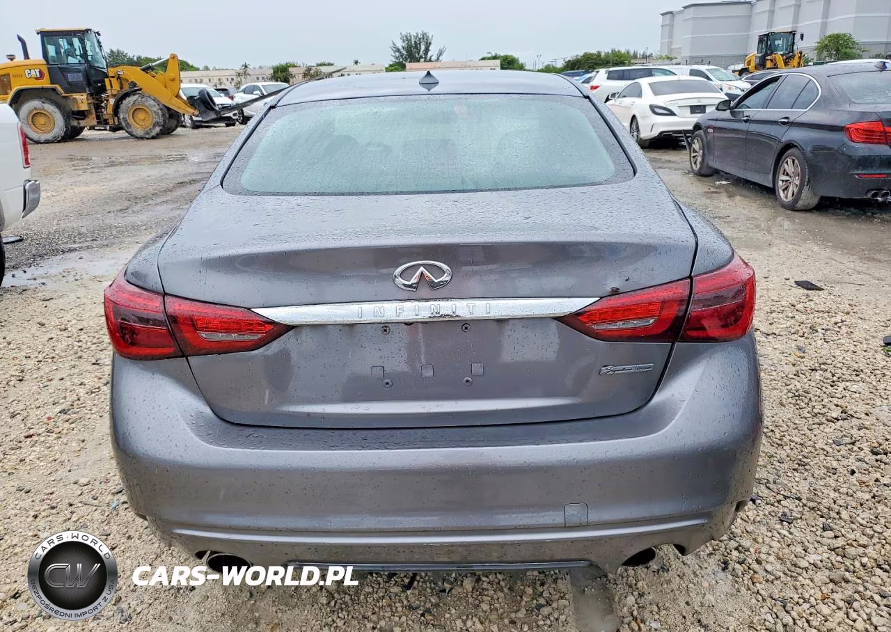 2019 Infiniti Q50 3.0T Luxe VIN:JN1EV7AR9KM553158 - 6