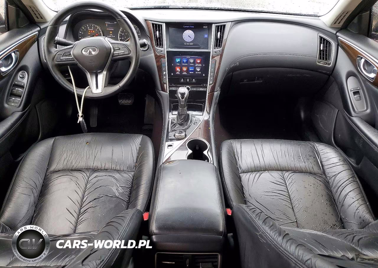 2019 Infiniti Q50 3.0T Luxe VIN:JN1EV7AR9KM553158 - 8