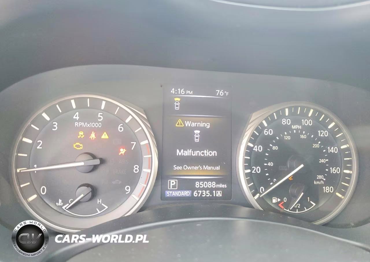 2019 Infiniti Q50 3.0T Luxe VIN:JN1EV7AR9KM553158 - 9