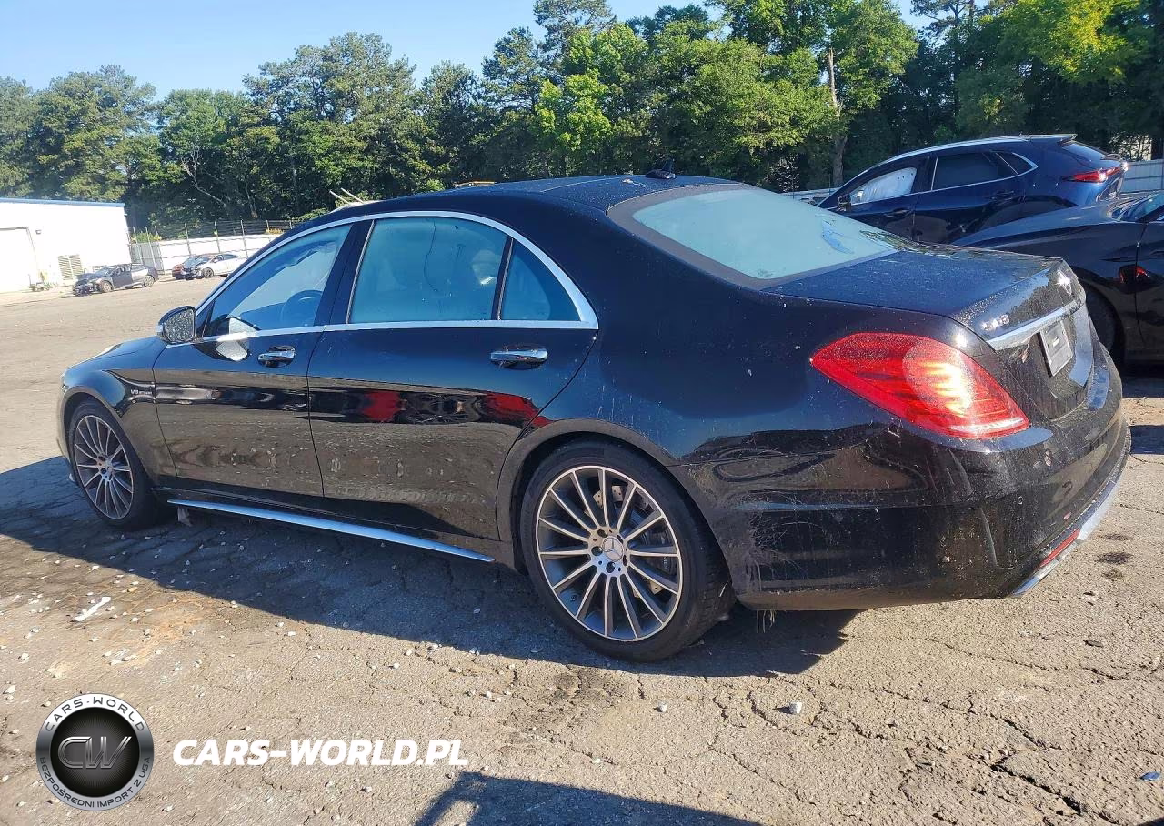 2015 Mercedes-Benz S 63 Amg VIN:WDDUG7JB4FA103078 - 2