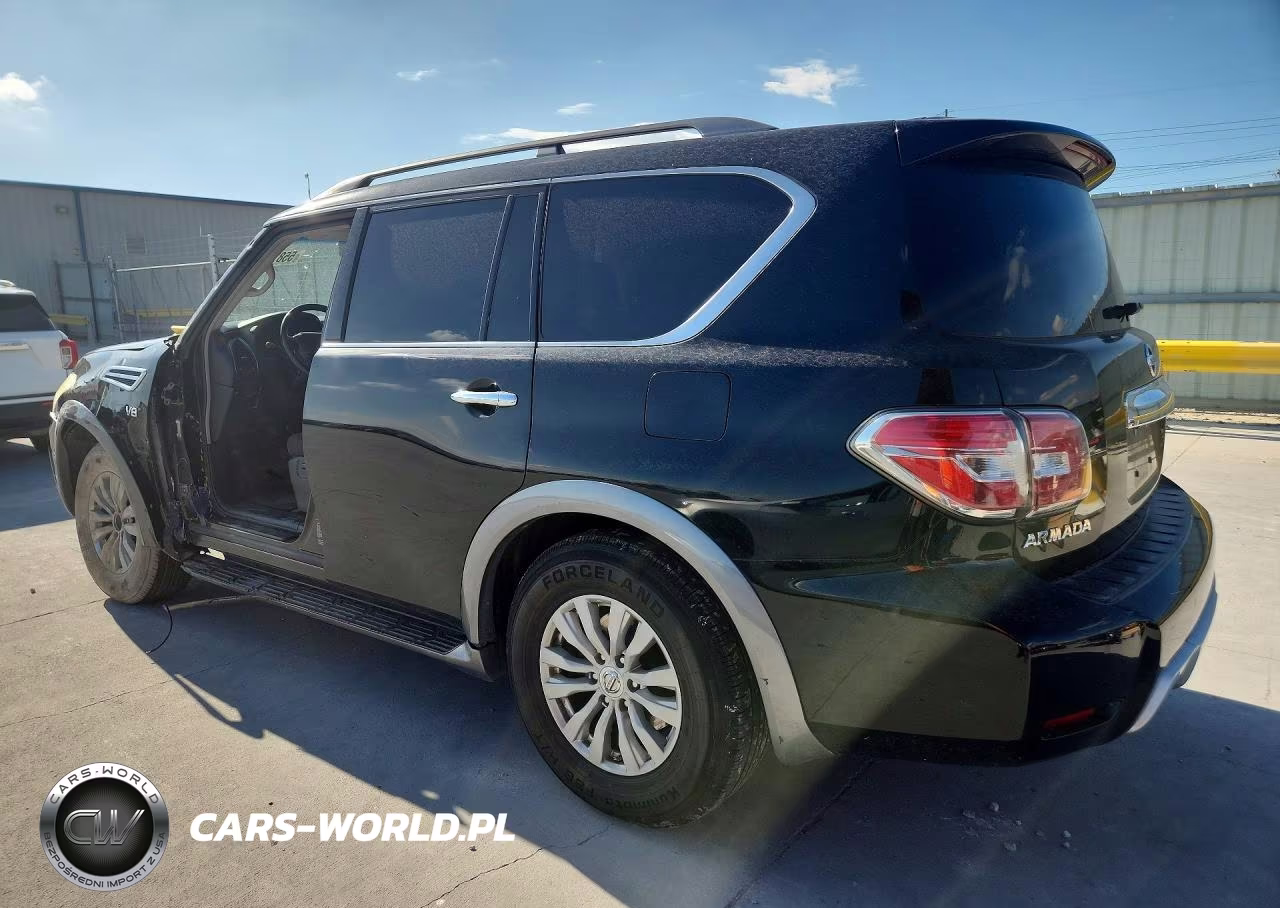 2017 Nissan Armada Sv VIN:JN8AY2NC2H9508056 - 2