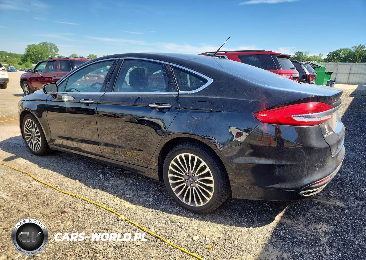 2017 Ford Fusion Se VIN:3FA6P0T95HR347695 - 2