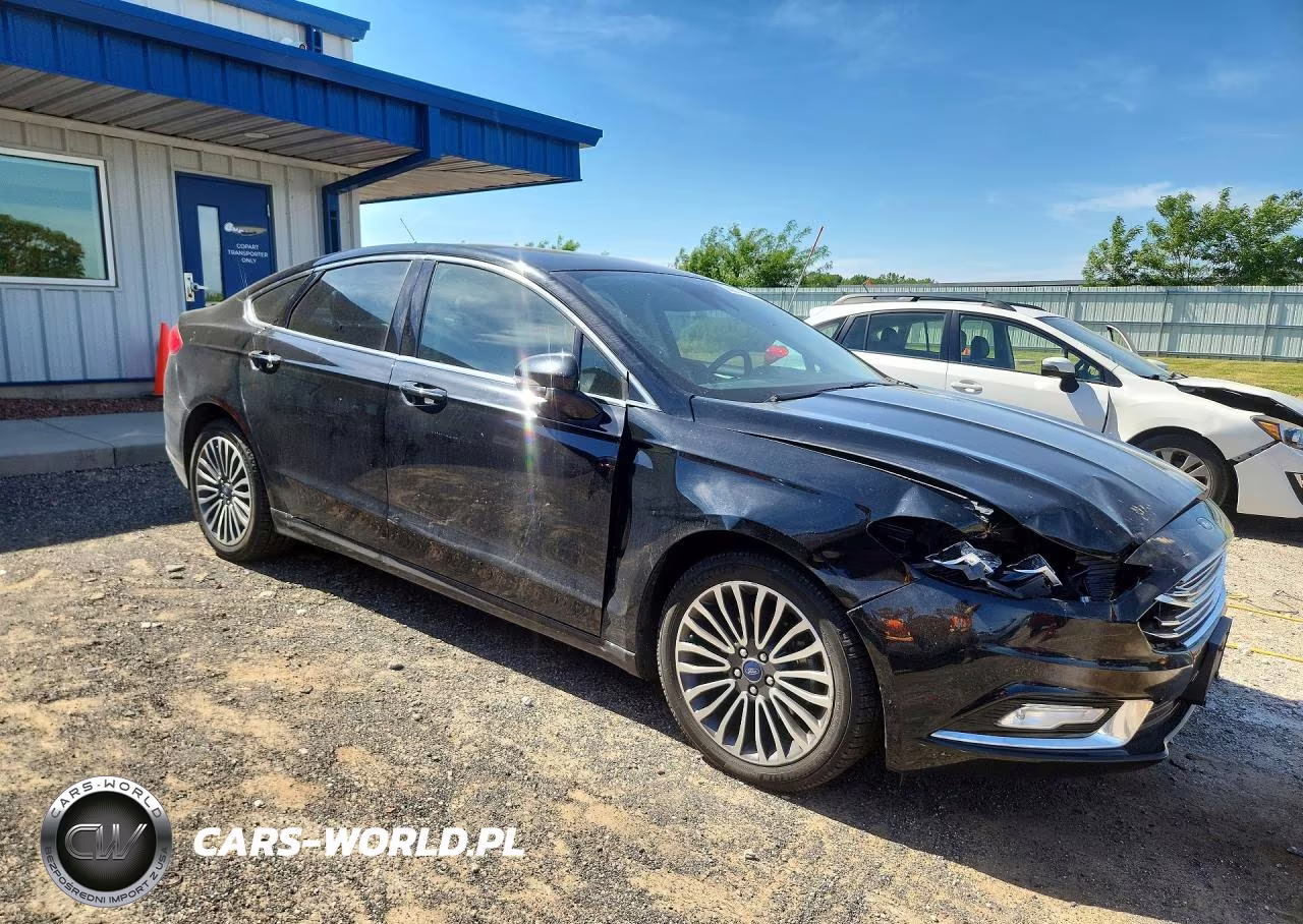 2017 Ford Fusion Se VIN:3FA6P0T95HR347695 - 4