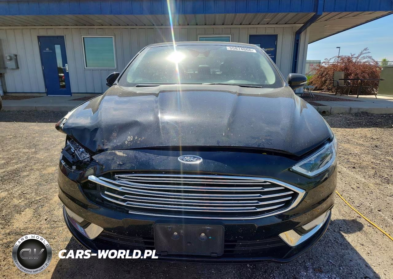 2017 Ford Fusion Se VIN:3FA6P0T95HR347695 - 5